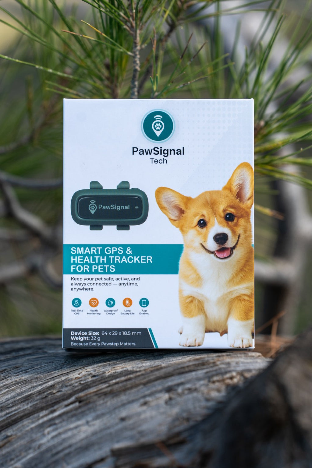 PawSignal Smart GPS & Health Tracker for Pets